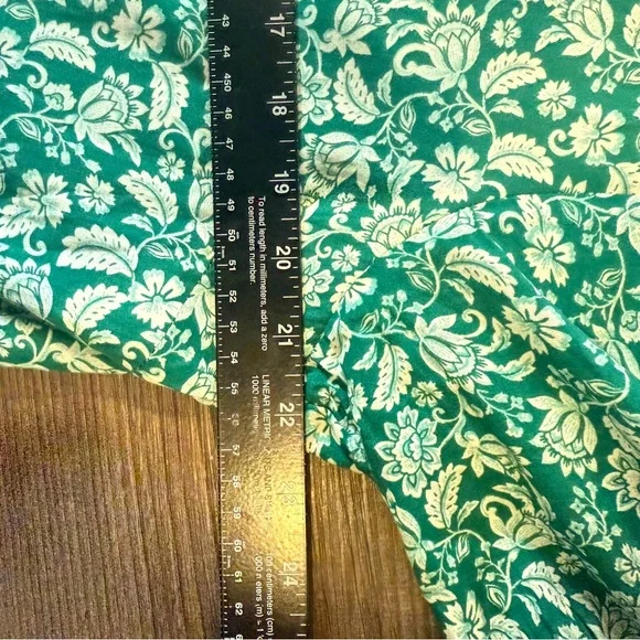 Tuckernuck Hyacinth House Green White Floral Maxi Dress Women’s Size XXL - Picture 5 of 7